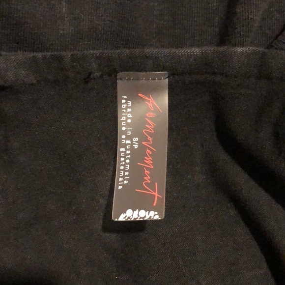 Free People Hot Shot Mini Dress With Pockets In Washed Black.NWT! Sz XS & S - Picture 13 of 15